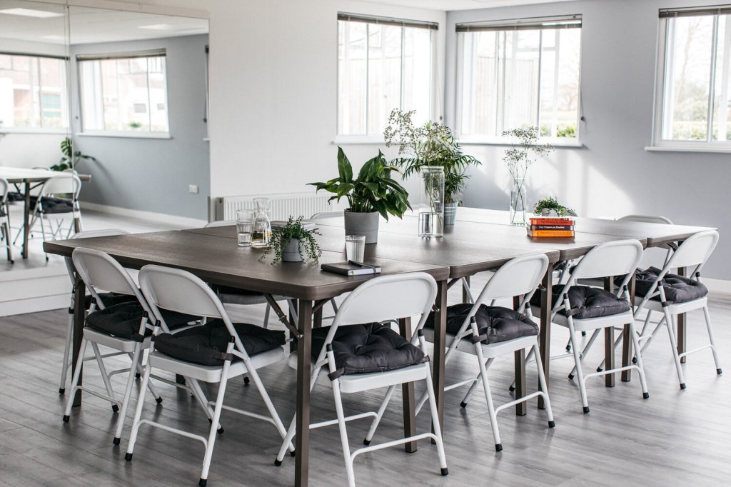 Photo of chairs around a table